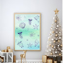Search for sea turtle art Blue