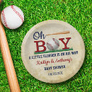 Search for baseball baby shower plates Oh boy