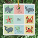 Search for sea life for christmas tree decorations For kids