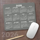 Search for gray and white mousepads Full year