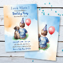 Search for look whos one invitations For kids