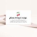 Search for please bring a recipe invitations Simple