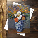 Search for blue with white postcards Still life