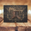 Search for country western anniversary invitations Couple