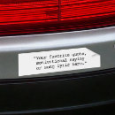 Search for simple bumper stickers Quote