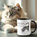 Search for grey tabby cat mugs Funny