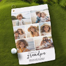 Search for grandpa golf towels Black and white