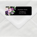 Search for black and purple return address labels Pink