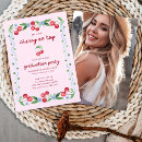 Search for colorful graduation invitations For her
