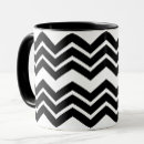 Search for black and white chevron mugs Minimalist