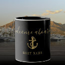 Search for gold anchor mugs Captain