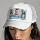 Search for blue with white hats Modern