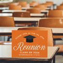 Search for high school reunion invitation postcards Modern