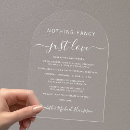 Search for just married wedding invitations Casual