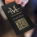 Search for digital business cards Black modern