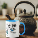 Search for swirl design mugs Blue