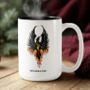 Search for phoenix coffee mugs Black