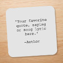 Search for paper coasters Typography