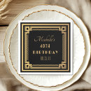 Search for art deco napkins Roaring twenties