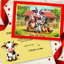Search for farm animal birthday cards Party