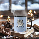 Search for elegant snowflakes mugs Blue