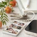 Search for love christmas key rings Photo collage