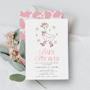 Search for western baby girl shower invitations Pink