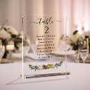 Search for floral wedding seating charts Whimsical wildflowers