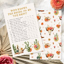 Search for cactus bridal shower games Boots and bubbly