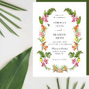 Search for tropical greenery wedding invitations Unique