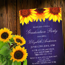 Search for sunflower graduation invitations Summer