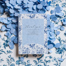 Search for blue toile cards Floral