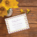 Search for pink and yellow baby shower invitations Girly