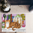 Search for tabby cat doormats Funny