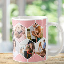 Search for hexagon pattern mugs Photo collage