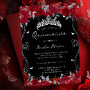 Search for quinceanera red silver Tiara