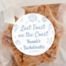 Search for toast stickers Blue and white
