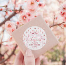 Search for red cherry stickers Cherry baby shower