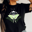 Search for moon phases tshirts Moth