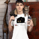 Search for pouncing tshirts Black
