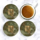 Search for olive green coasters Gold