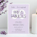 Search for shhh its a surprise party invitations Purple
