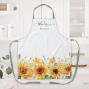 Search for botanical aprons Sunflower