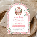 Search for some bunny is turning one 1st birthday invitations Rabbit