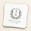Search for wedding napkins Traditional classic classy