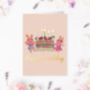 Search for pink cake birthday cards Baby