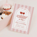 Search for cherry birthday invitations Cherry on top