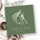 Search for moss business cards Hair stylist