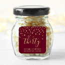 Search for red and gold foil stickers Elegant