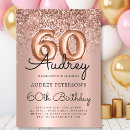 Search for metallic gold invitations Rose gold glitter
